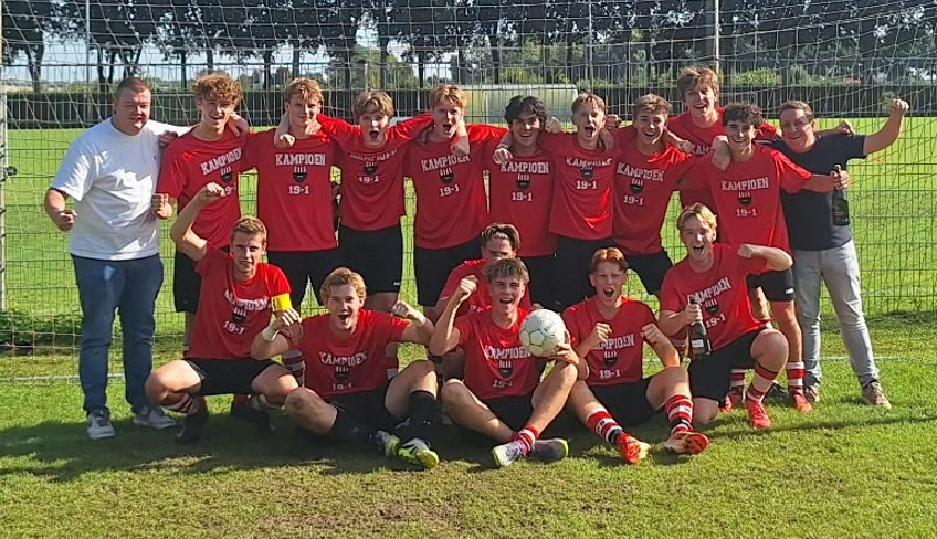 Ook WFB O19-1 kampioen!