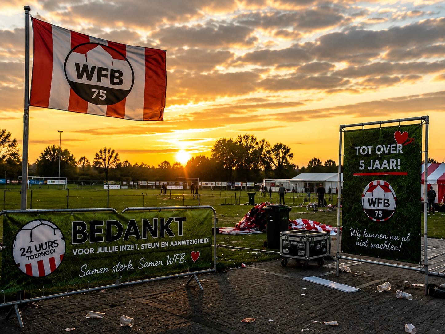 Niet in de hoogste klasse, wel met grote klasse: WFB