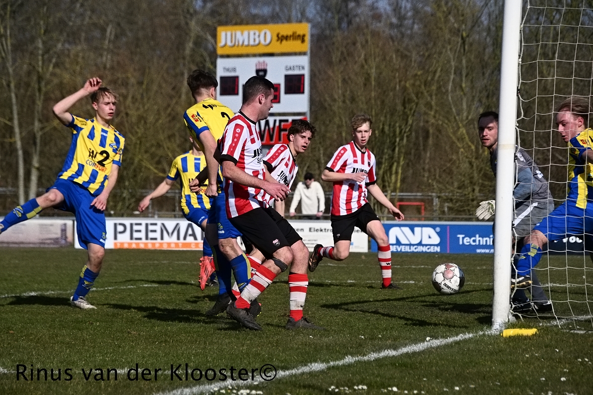 Wedstrijdverslag en foto's WFB 1 - Flakkee 1