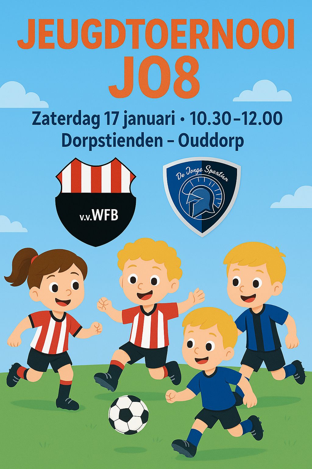 Zaalvoetbaltoernooi WFB & De Jonge Spartaan (DJS) trappen het nieuwe jaar af!