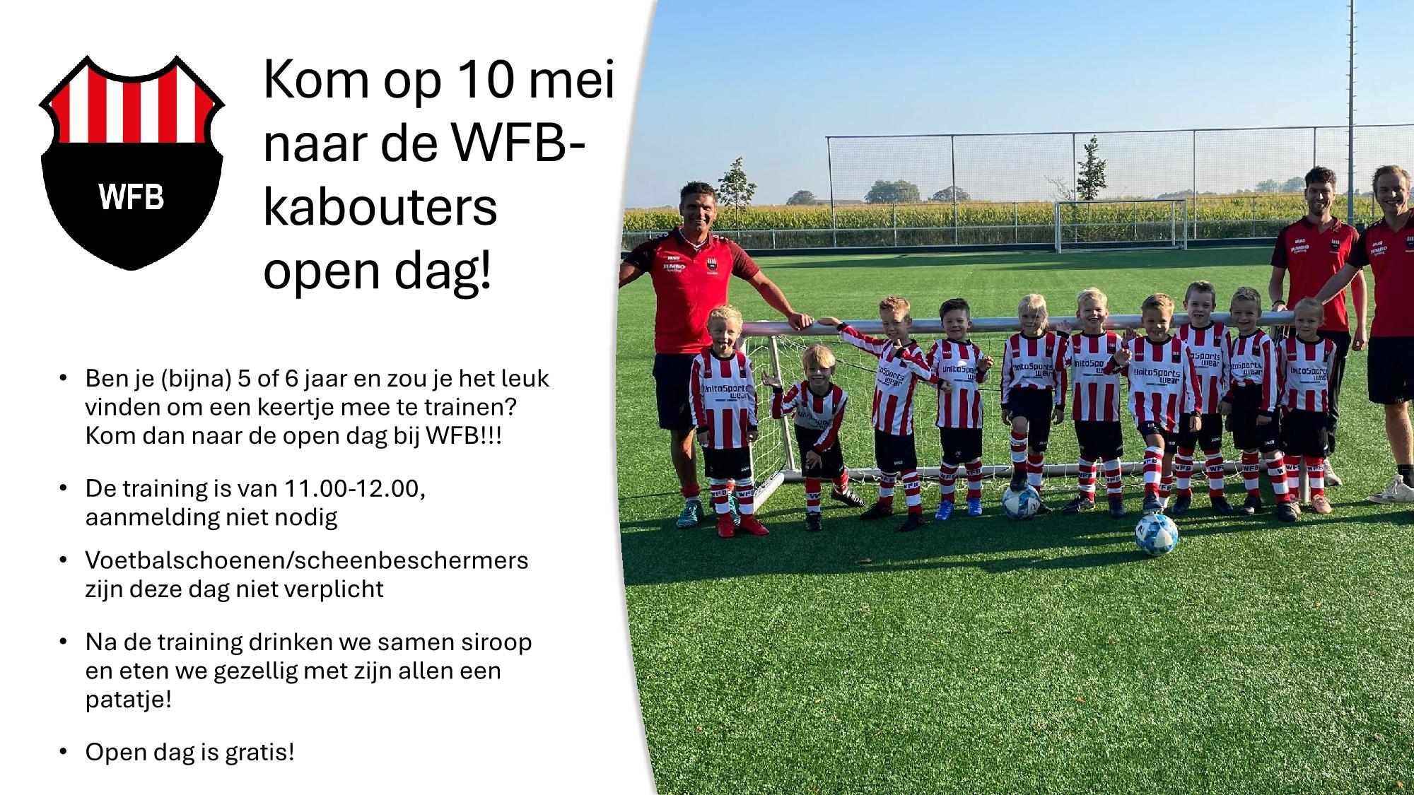 Kabouter open dag bij WFB 10 mei