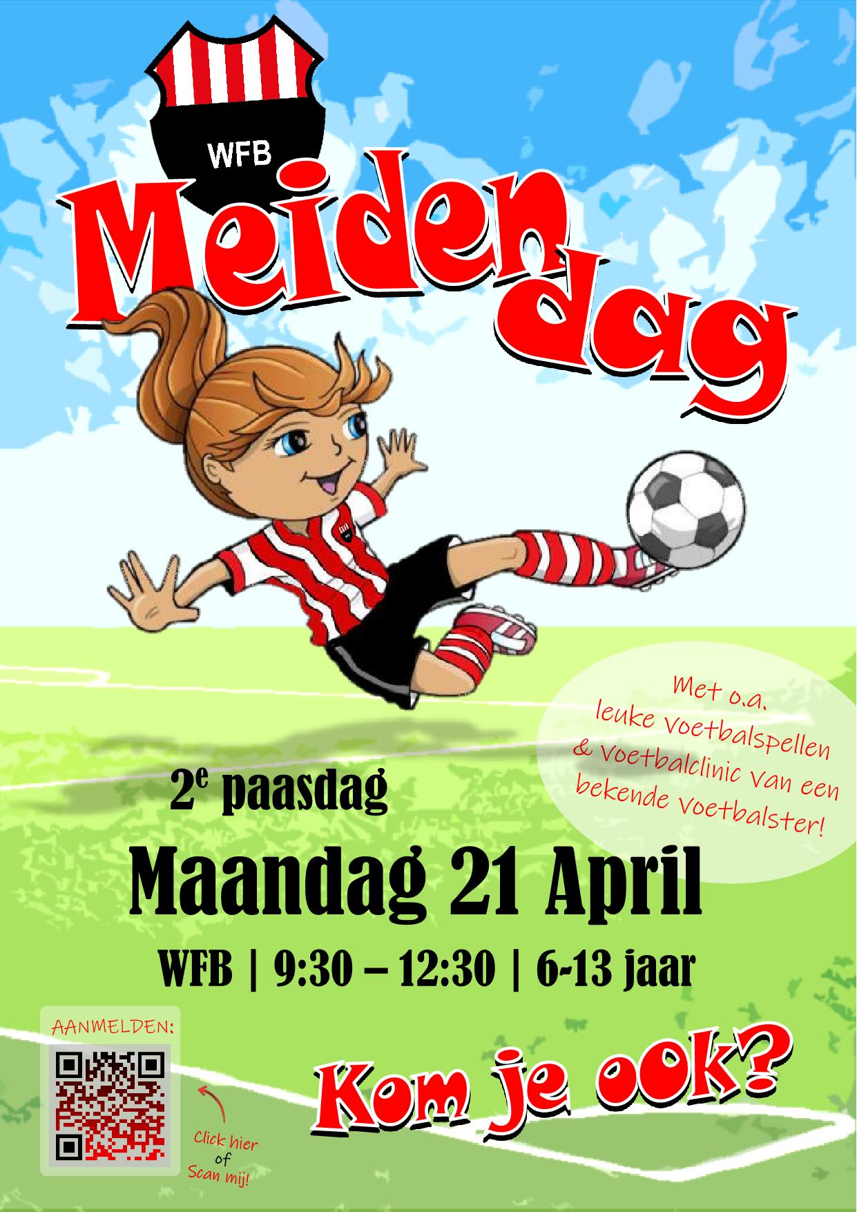 Meidendag WFB 21 maart (2e paasdag)