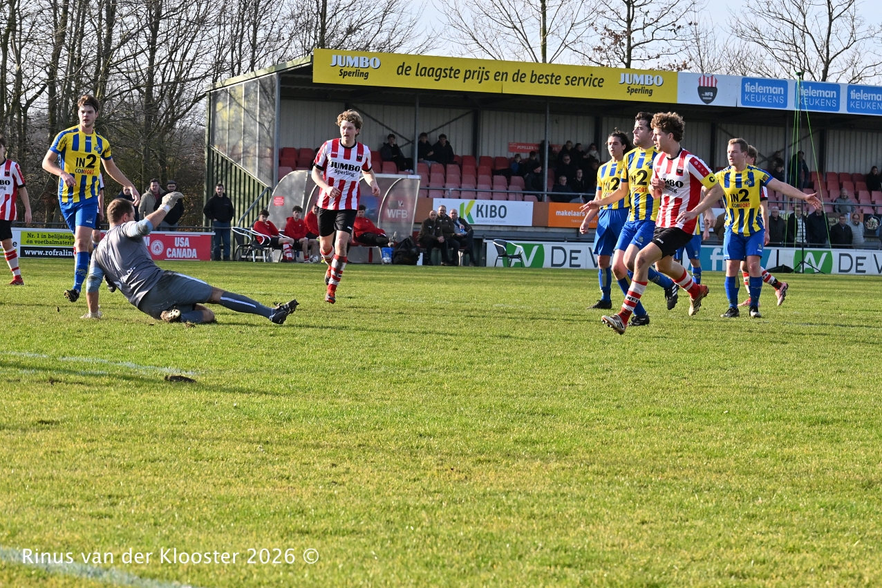 Wedstrijdverslag en foto's WFB 1 - Flakkee 1